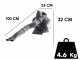 GTM GTS 1300 G-E  - Biotrituratore a scoppio - Motore Loncin G420FD