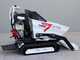 Seven Italy TH500C GX 200 - Motocarriola cingolata cassone dumper 500Kg con pala - Cambio idrostatico