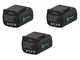 Campagnola Stark XL - Forbice elettrica da potatura con kit cavo e fondina per batteria - 3x 21,6V 2,5 Ah