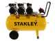 Stanley DST 370/8/100-3 - Compressore aria elettrico monofase silenziato, oil-less - Motore 3 HP - 100 lt