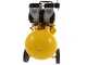 Stanley DST 370/8/100-3 - Compressore aria elettrico monofase silenziato, oil-less - Motore 3 HP - 100 lt