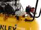 Stanley DST 370/8/100-3 - Compressore aria elettrico monofase silenziato, oil-less - Motore 3 HP - 100 lt