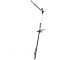 Zanon Raptor 600 - Tagliasiepi su asta di prolunga telescopica a batteria 50.4V/6.4Ah - Lama da 60 cm