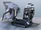 Blackstone TB-PRO 5500 DLT-Hydro - Motocarriola cingolata cassone dumper idraulico 500Kg - Cambio idrostatico