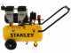Compressore aria elettrico carrellato STANLEY DST 150/8/24 SXCMS1324H - 24 lt oilless - Silenziato