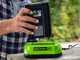Starter kit Greenworks Batteria 60V 2Ah  + Caricabatterie