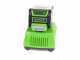 Starter kit Greenworks Batteria 40V 4Ah  + Caricabatterie