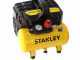 Stanley DST 100/8/6 - Compressore aria elettrico compatto portatile 1HP - 6 lt
