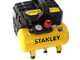 Stanley DST 100/8/6 - Compressore aria elettrico portatile monofase , oil-less - Motore 1 HP - 6 lt
