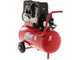 FIAC Super Silent 24 XS88 - Compressore aria elettrico monofase silenziato, oil-less - Motore 0.75 HP - 24 lt