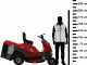 Castelgarden XF 135 HD - Rider trattorino tagliaerba - motore ST 350 352cc - trasmissione idrostatica