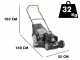 Alpina AL5 51 SAQ - Tagliaerba trazionato a scoppio - Motore ST 170 - taglio 51cm