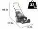 Alpina A5 51 SHQ - Rasaerba a scoppio semovente - Motore Honda GCVx170 - Taglio 51 cm
