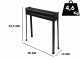Seven Italy BBQ-80 Classic - Griglia per arrosticini a carbone - 80x15cm