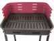 Mille Flavia s/r 45 - Barbecue in ferro artigianale a carbone - 45,5x29,5cm