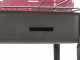 Mille Flavia s/r 45 - Barbecue in ferro artigianale a carbone - 45,5x29,5cm
