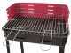 Mille Flavia s/r 45 - Barbecue in ferro artigianale a carbone - 45,5x29,5cm