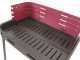 Seven Italy Flavia s/r 45 - Barbecue in ferro artigianale a carbone - 45,5x29,5cm