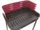 Seven Italy Flavia s/r 45 - Barbecue in ferro artigianale a carbone - 45,5x29,5cm