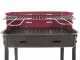 Seven Italy Flavia s/r 45 - Barbecue in ferro artigianale a carbone - 45,5x29,5cm