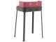 Seven Italy Flavia s/r 45 - Barbecue in ferro artigianale a carbone - 45,5x29,5cm