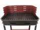 Mille Flavia c/r 45 - Barbecue in ferro artigianale a carbone - 45,5x29,5cm