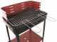 Mille Flavia c/r 45 - Barbecue in ferro artigianale a carbone - 45,5x29,5cm