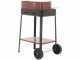 Mille Flavia c/r 45 - Barbecue in ferro artigianale a carbone - 45,5x29,5cm