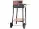 Mille Flavia c/r 45 - Barbecue in ferro artigianale a carbone - 45,5x29,5cm