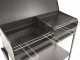 Mille Vanessa 2G - Barbecue in ferro artigianale a carbone - 2x 47.5x37cm