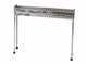 Seven Italy BBQ-60 INOX - Griglia per arrosticini a carbone - 60x14cm