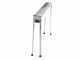 Seven Italy BBQ-60 INOX - Griglia per arrosticini a carbone - 60x14cm