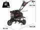 Italian Power RG3.6-75 - Motozappa a benzina 7 HP da 212cc