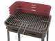 Mille Flavia s/r 41 - Barbecue in ferro artigianale a carbone - 41x29,5cm