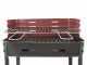 Mille Flavia c/r 55 - Barbecue in ferro artigianale a carbone - 55,5x29,5cm