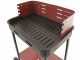 Mille Flavia c/r 55 - Barbecue in ferro artigianale a carbone - 55,5x29,5cm
