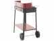 Seven Italy Flavia c/r 55 - Barbecue in ferro artigianale a carbone - 55,5x29,5cm