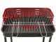 Mille Flavia s/r 55 - Barbecue in ferro artigianale a carbone - 55,5x29,5cm