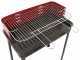 Mille Flavia s/r 55 - Barbecue in ferro artigianale a carbone - 55,5x29,5cm