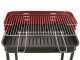 Mille Flavia s/r 55 - Barbecue in ferro artigianale a carbone - 55,5x29,5cm