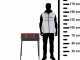 Mille Flavia s/r 55 - Barbecue in ferro artigianale a carbone - 55,5x29,5cm