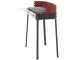 Mille Flavia s/r 55 - Barbecue in ferro artigianale a carbone - 55,5x29,5cm