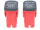 Zanon ZL-25 - Kit legatrice elettrica a batteria wireless - 2 x 16.8V 2.5Ah