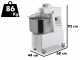 Impastatrice a spirale SKV 30 MO - Da 25 Kg ad alta idratazione con Variatore