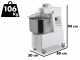 Impastatrice a spirale SKV 50 MO - Da 43 Kg ad alta idratazione con Variatore