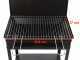 Seven Italy Stromboli Medium - Barbecue in ferro artigianale a carbone - 47,5x37cm