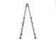 Svelt Scalissima GR SSCAL008/A, 2x8 gradini, 4.02 m - Scala in alluminio telescopica - Altezza stimata operativa 5.02 m