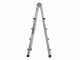 Svelt Scalissima GR SSCAL008/A, 2x8 gradini, 4.02 m - Scala in alluminio telescopica - Altezza stimata operativa 5.02 m
