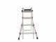 Svelt Scalissima GR SSCAL008/A, 2x8 gradini, 4.02 m - Scala in alluminio telescopica - Altezza stimata operativa 5.02 m