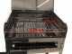 Mille Achille Medium - Barbecue in acciaio inox artigianale a carbone - 57,5x37cm
